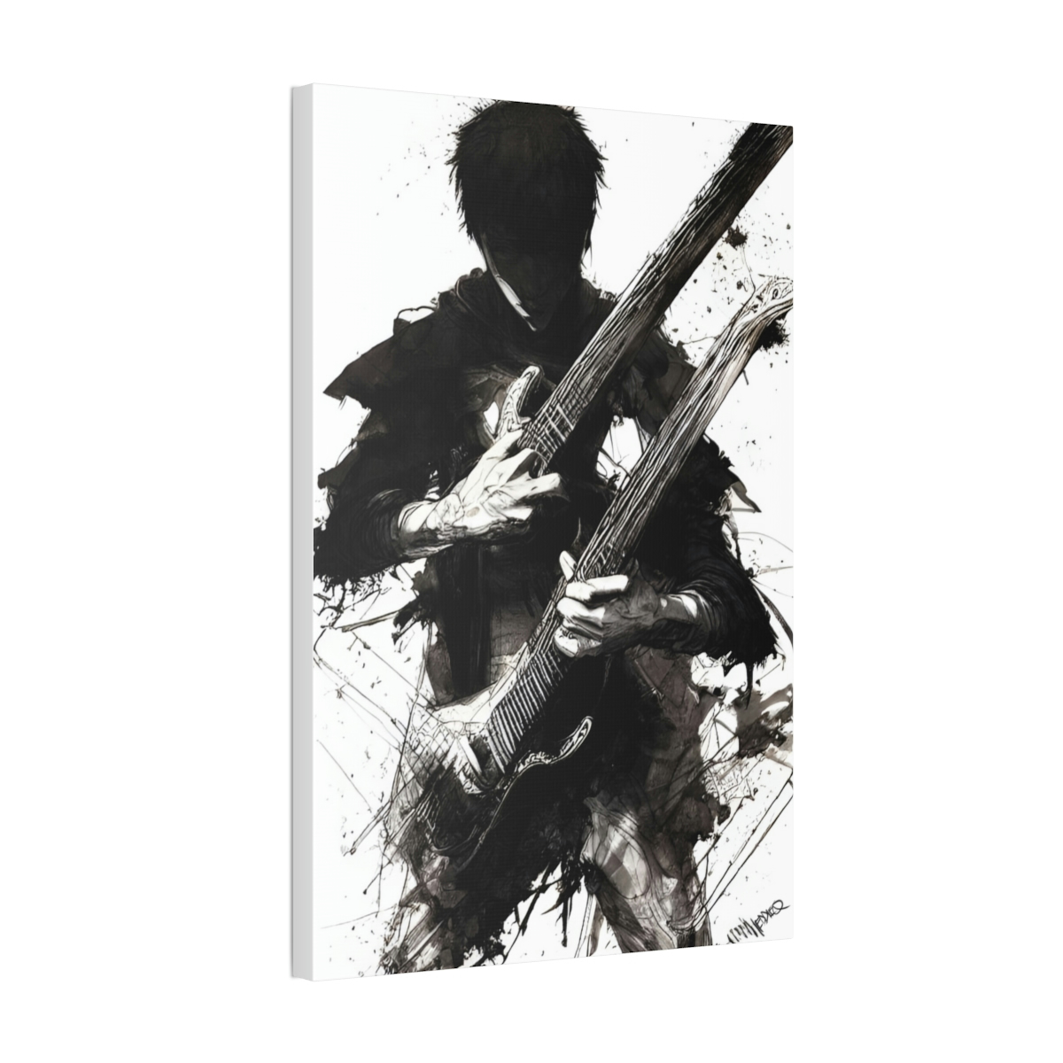 Dueling Guitars Canvas