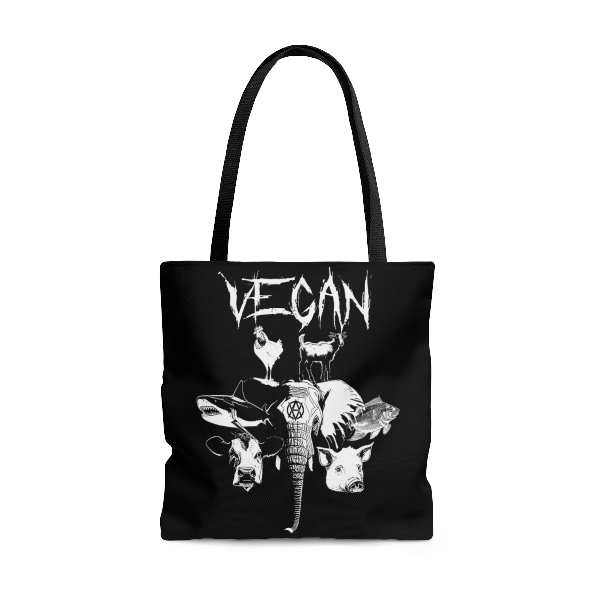 Vegan Animals Tote Bag