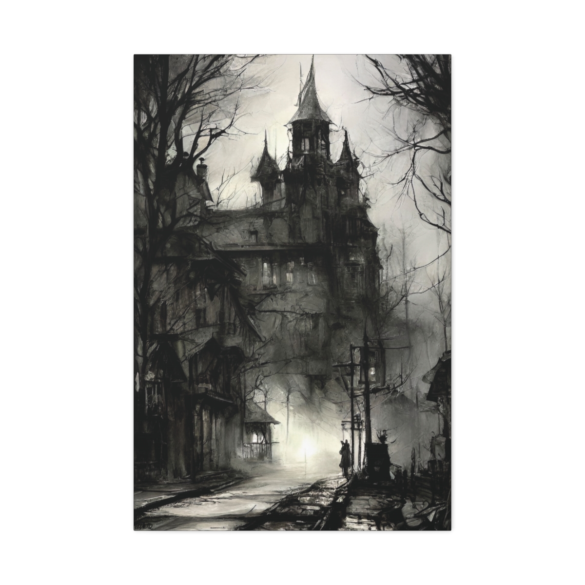 Dark Castle Canvas