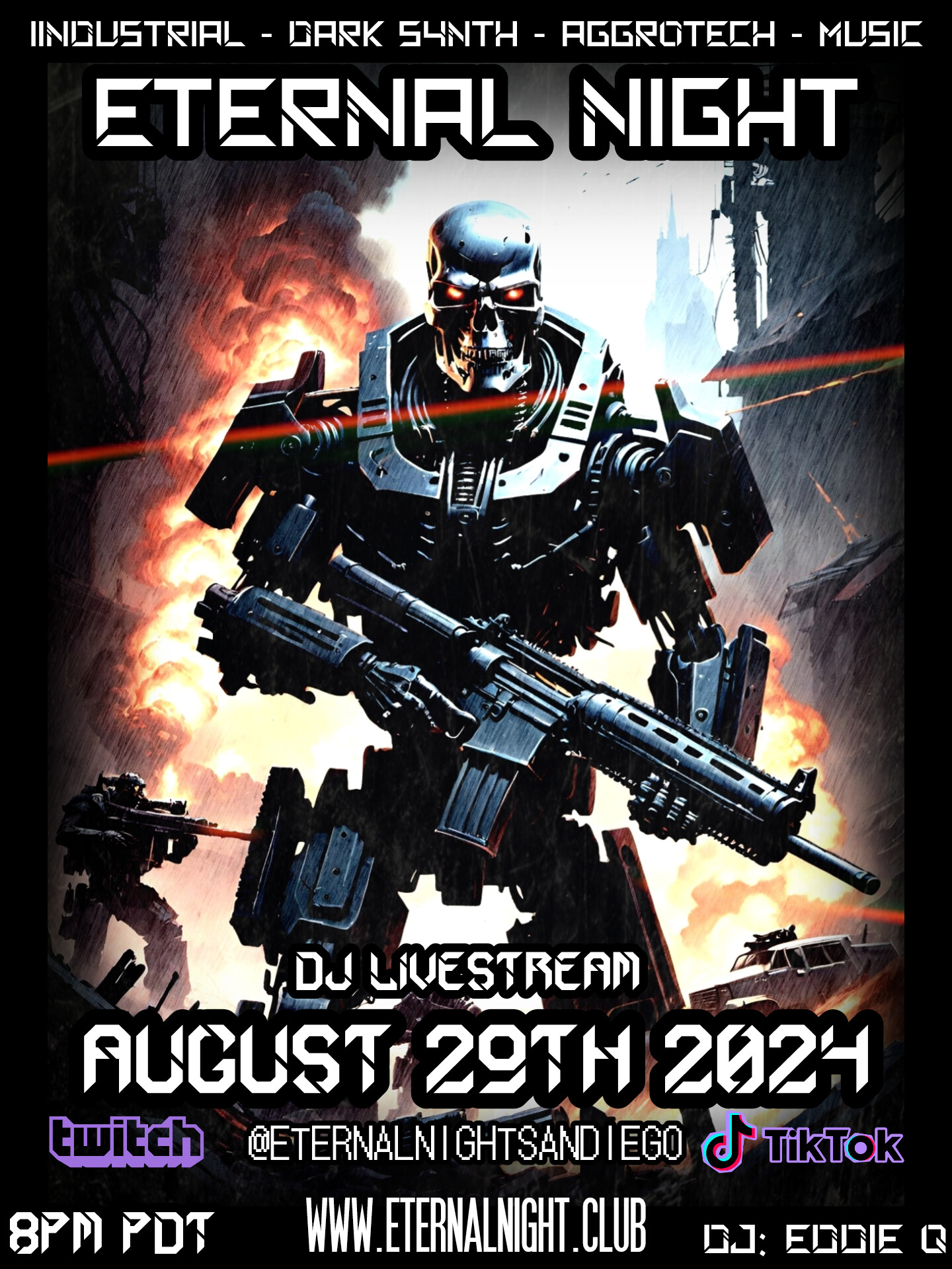 Eternal Night Dark Music Livestream 8.29.2024